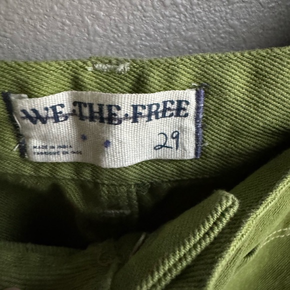 Embroidered Green Jeans - Picture 4 of 6